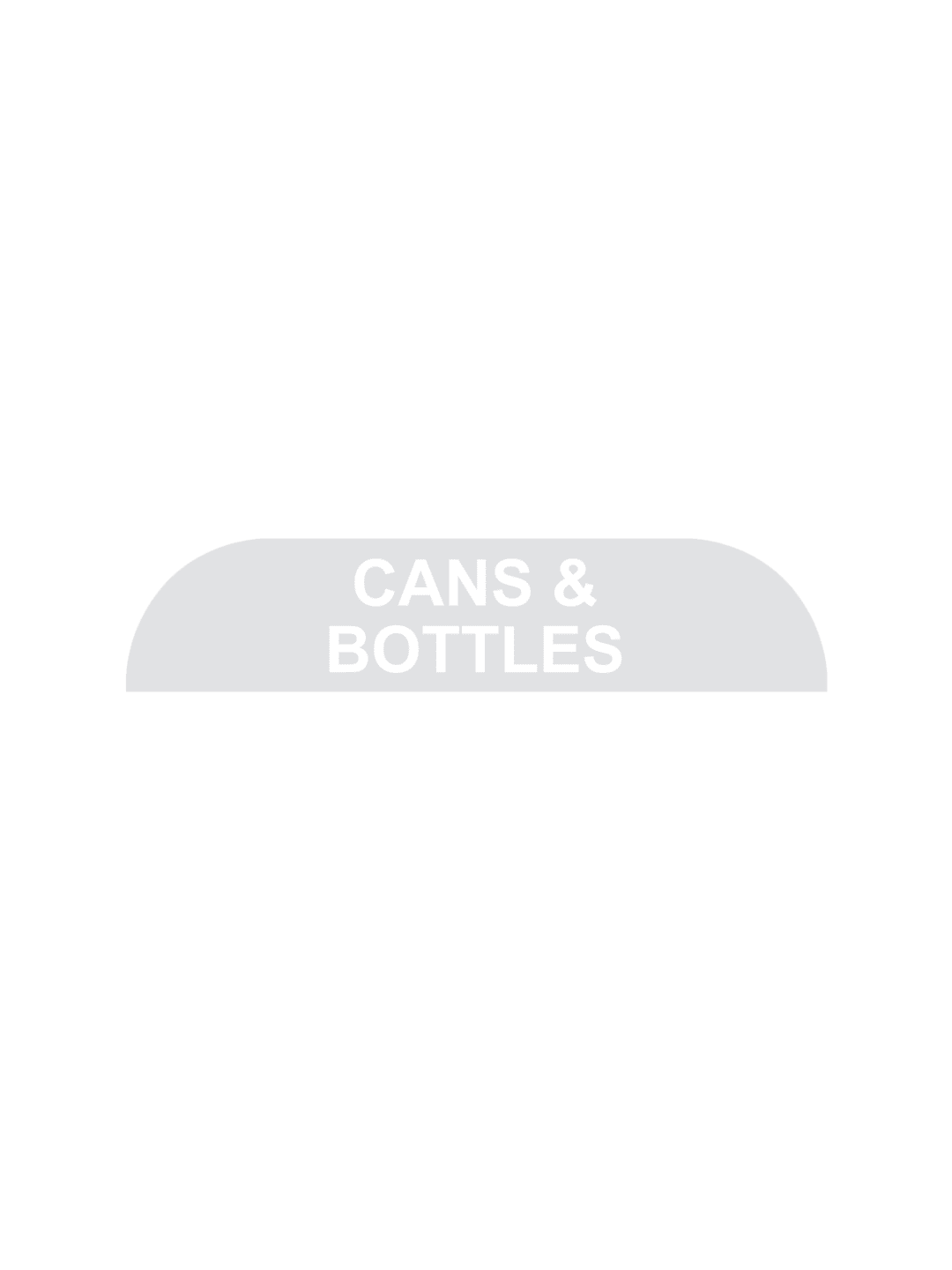 BILLI BOX - Label - Cans & Bottles - Clear-White