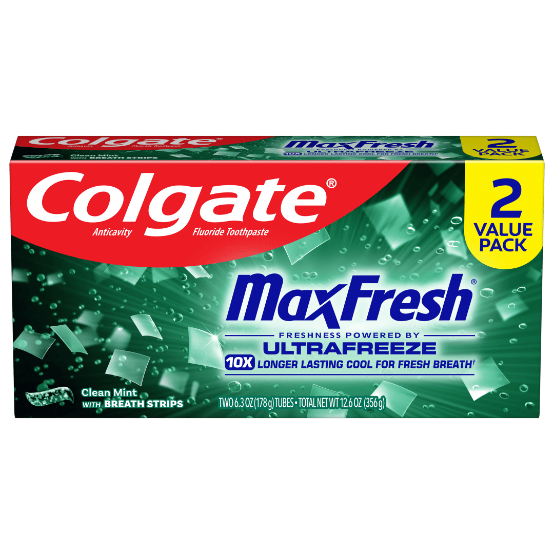 Colgate MaxFresh Clean Mint Toothpaste, 6.3 oz