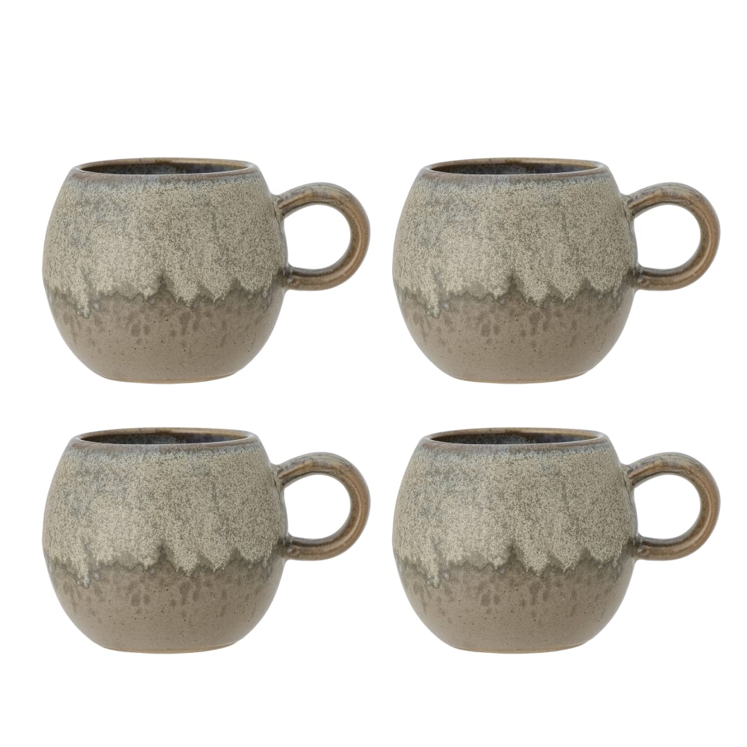 82061165 - Paula Cup, Multipack, Brown, Stoneware STOCK: 10