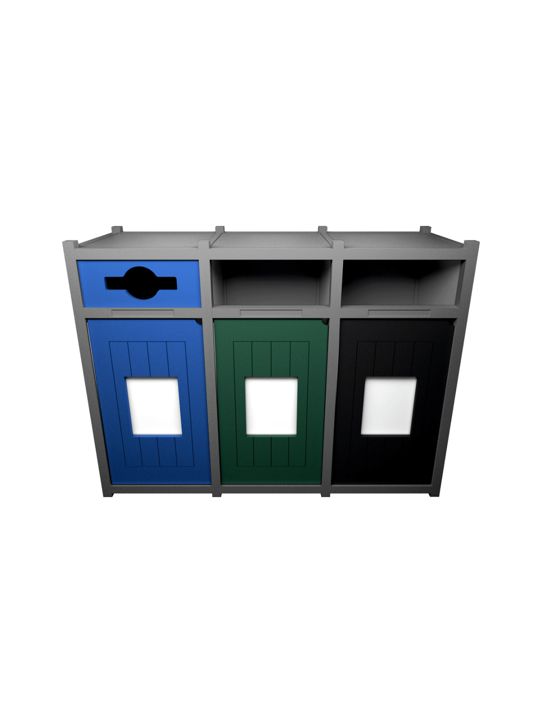  VISION - Triple - Unit - Mixed-Full-Full - Grey-Blue-Green-Black