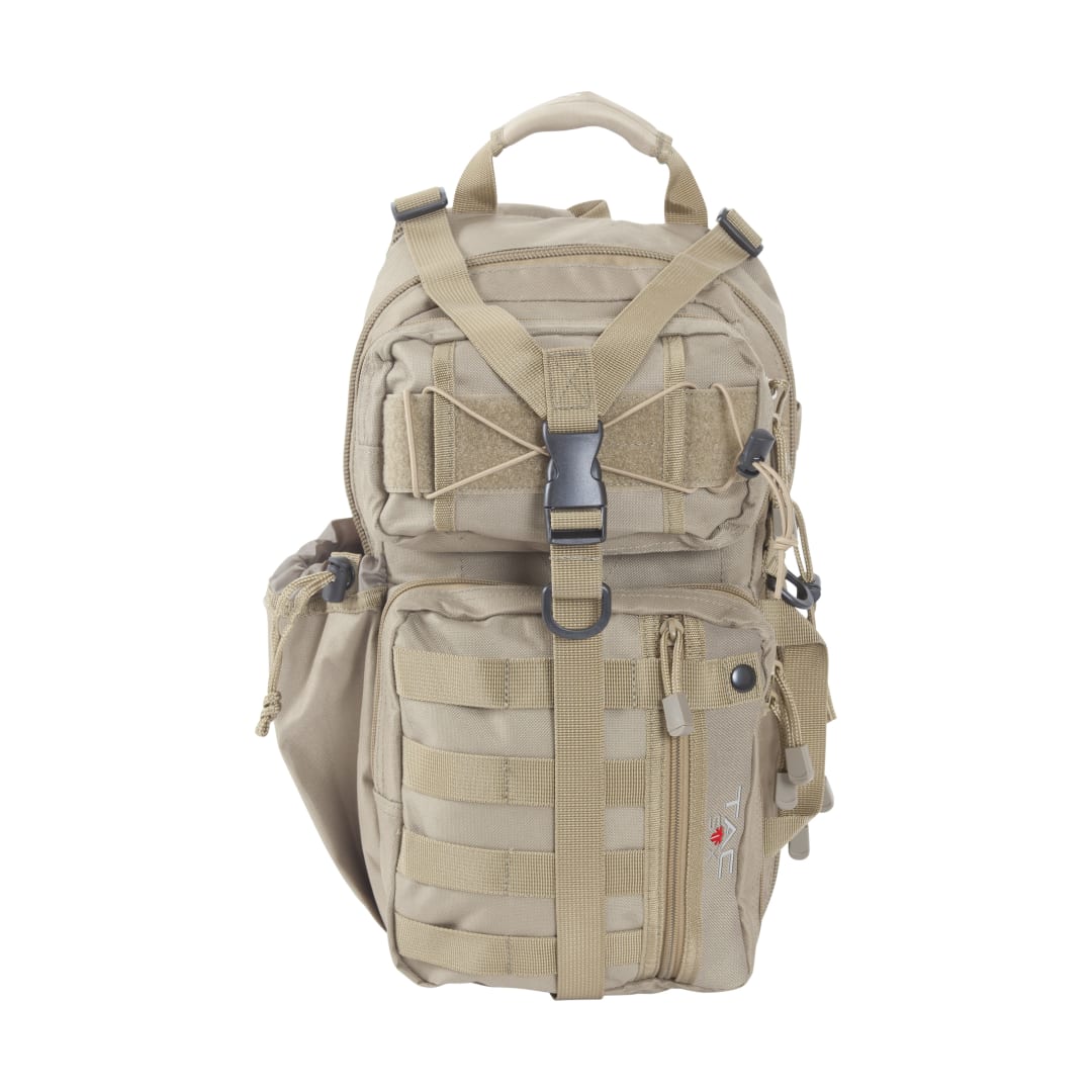 Tac-Six™ Lite Force Tactical Sling Pack, Tan