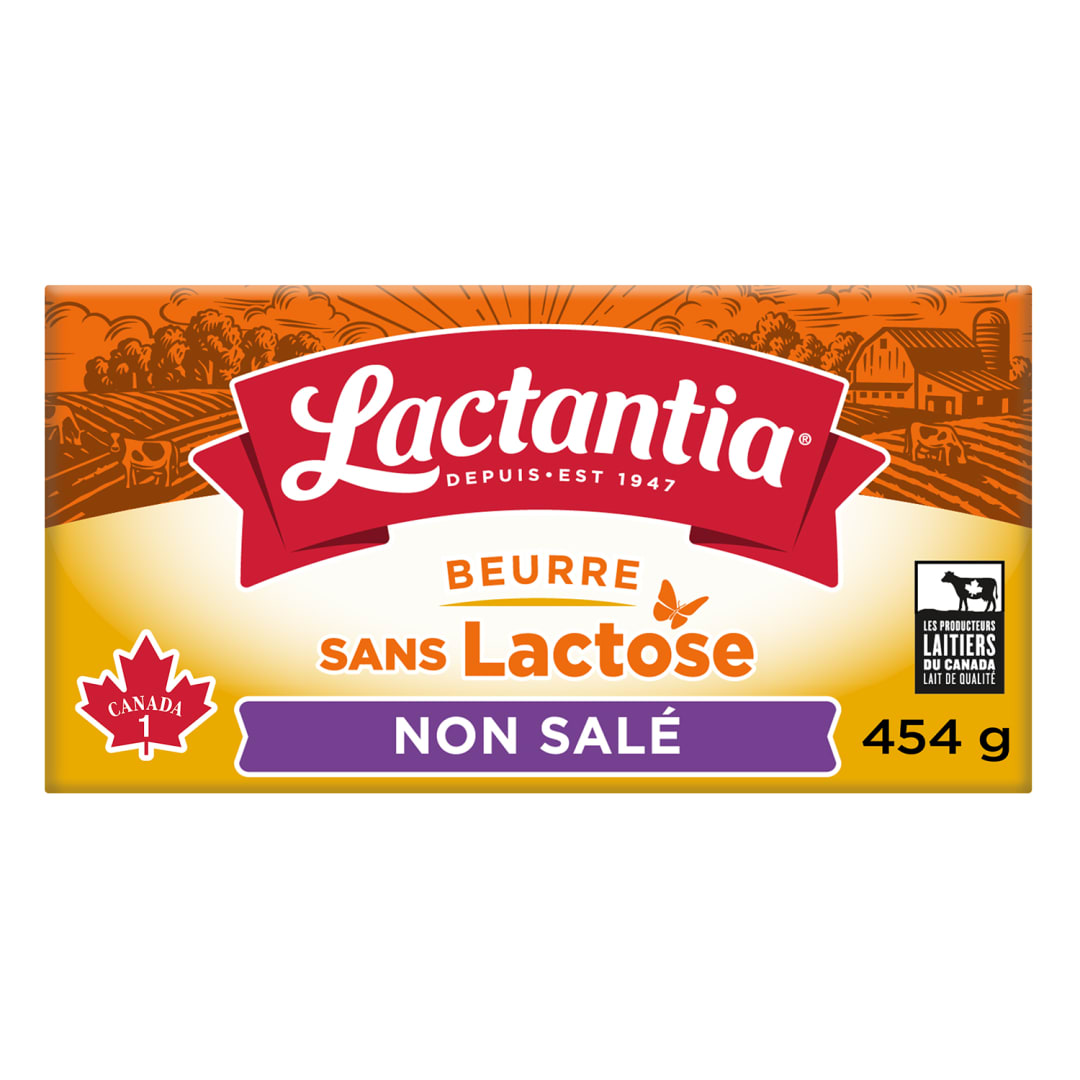 Lactantia Lactose Free Unsalted Butter, 454g