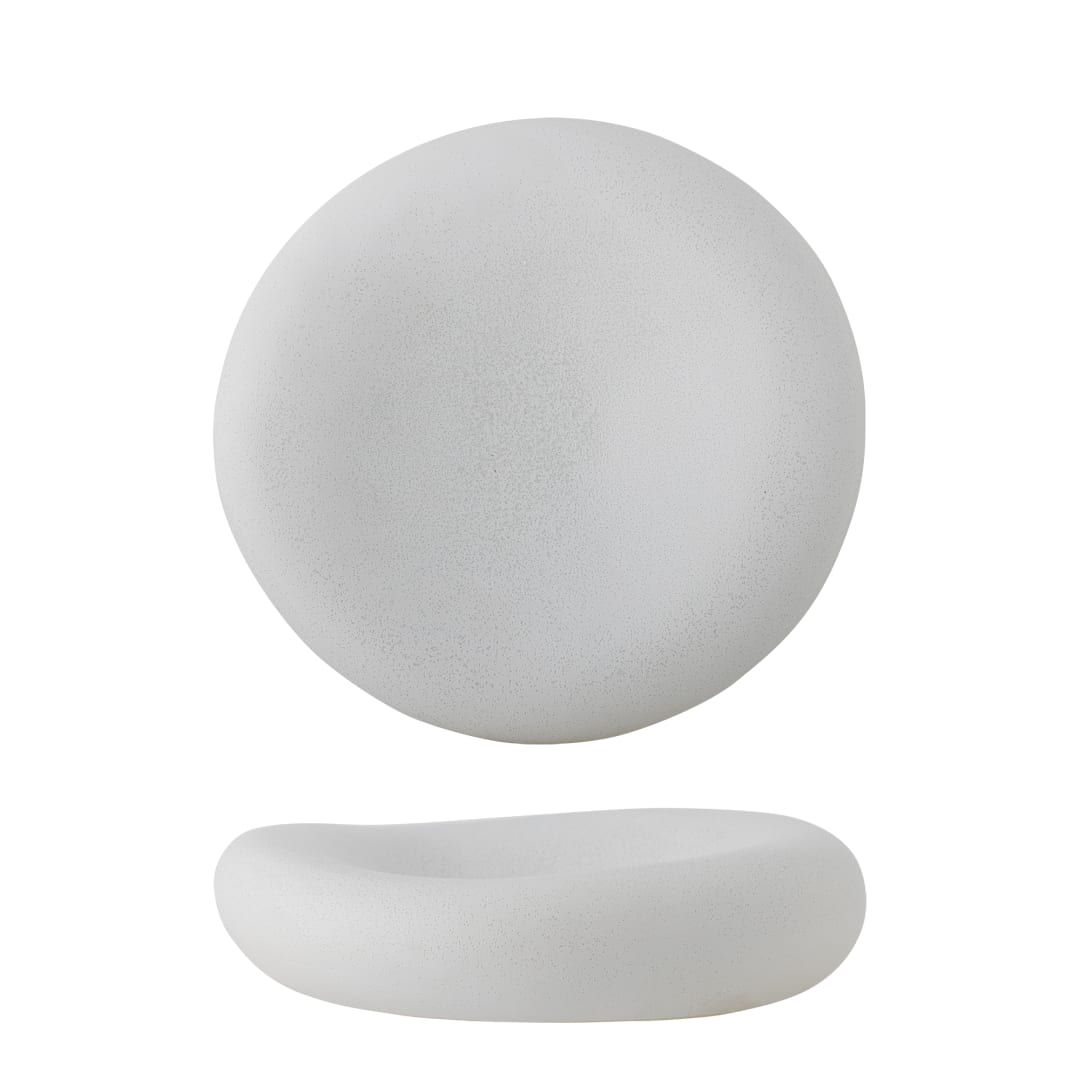 82072600 - Audra Bowl, White, Stoneware STOCK: 300