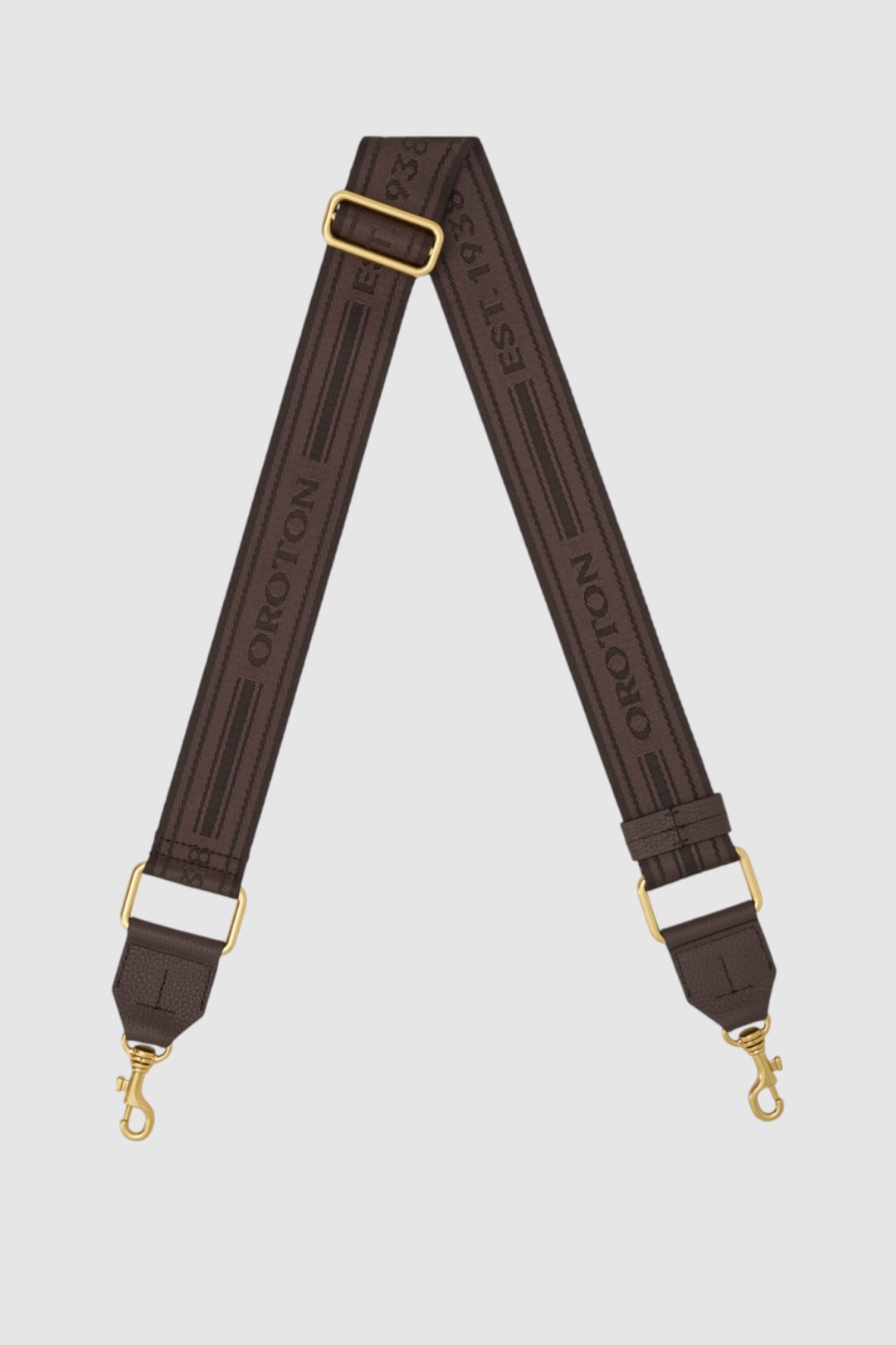 Heather Long Light Gold Webbing Strap