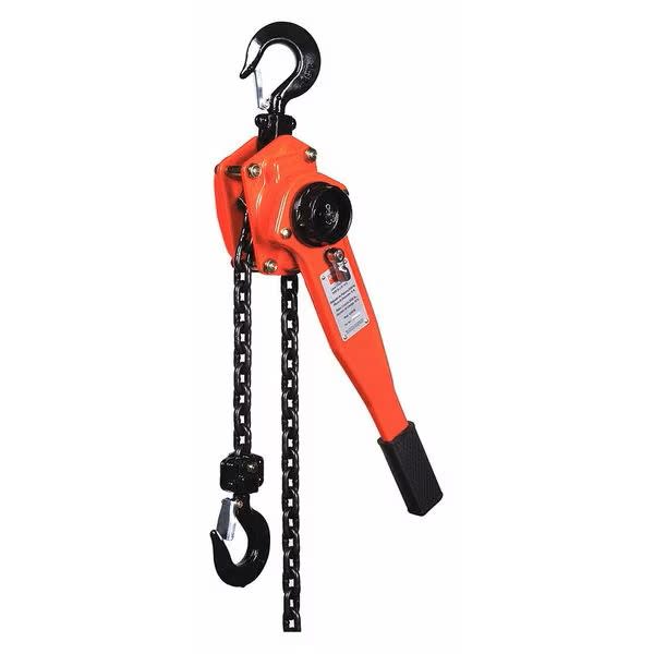 Lever Chain Hoist 10 Foot Lift, 3000 lbs Capacity