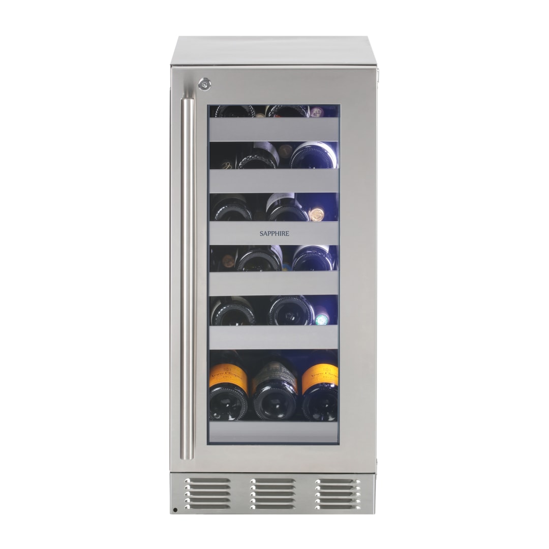 SW15SZSS - 15" Single Zone Wine, Ss