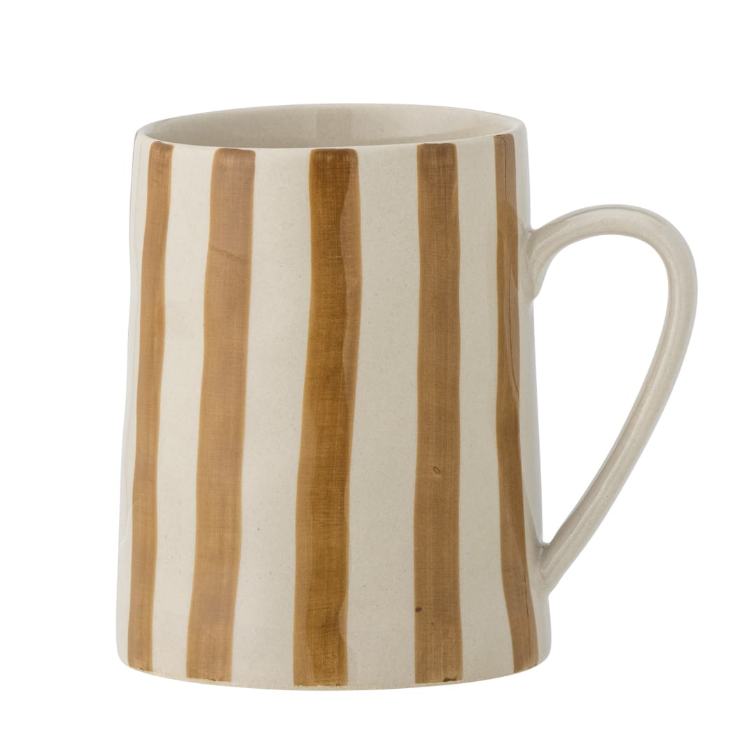 82060583 - Begonia Mug, Brown, Stoneware STOCK: 300