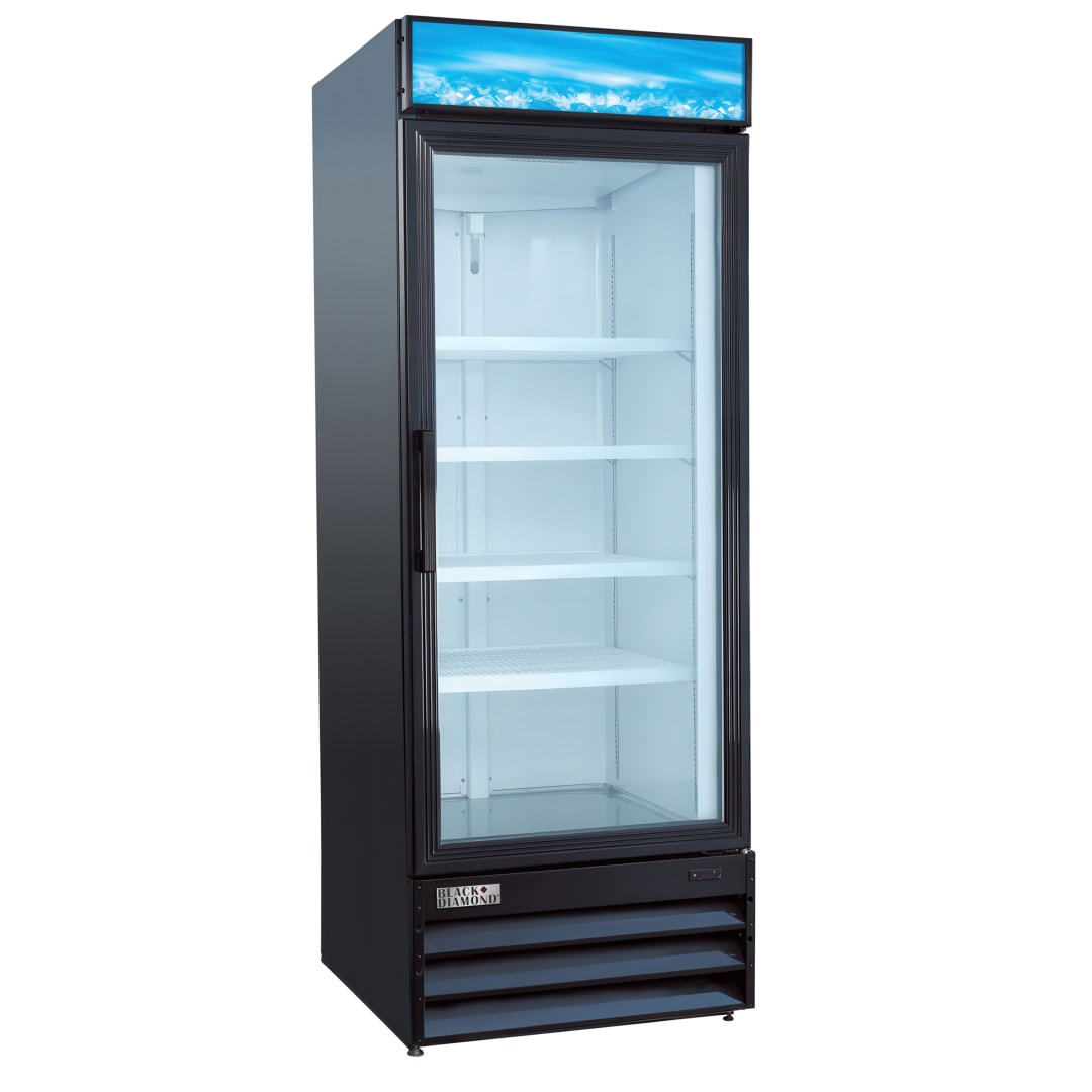 USRFS-1D/B - BD REFRIGERATED MERCHANDISER 1DOOR, BLACK