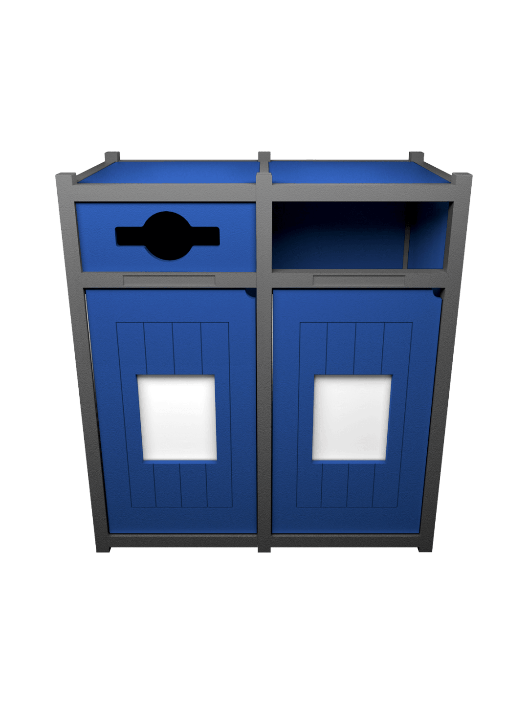  VISION - Double - Unit - Mixed-Full - Grey-Blue