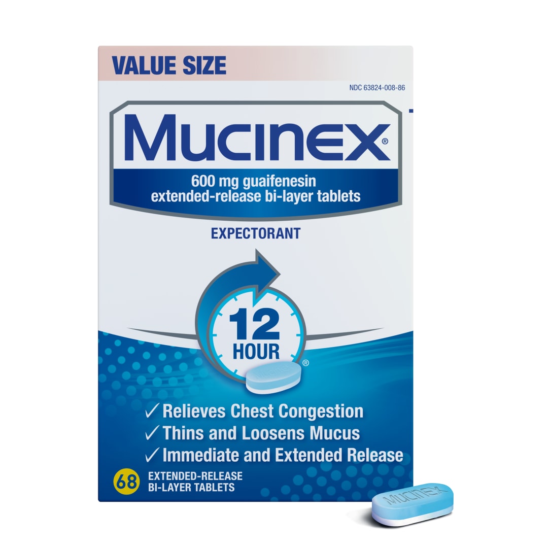 MUCINEX® SE - Extended Release Bi-Layer Tablets 12/68 ct.