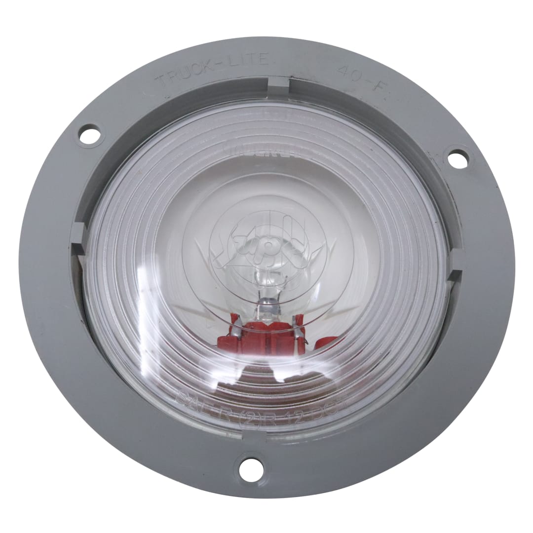 Truck-Lite Super 40 4" Clear Round Back Up Flange Lamp