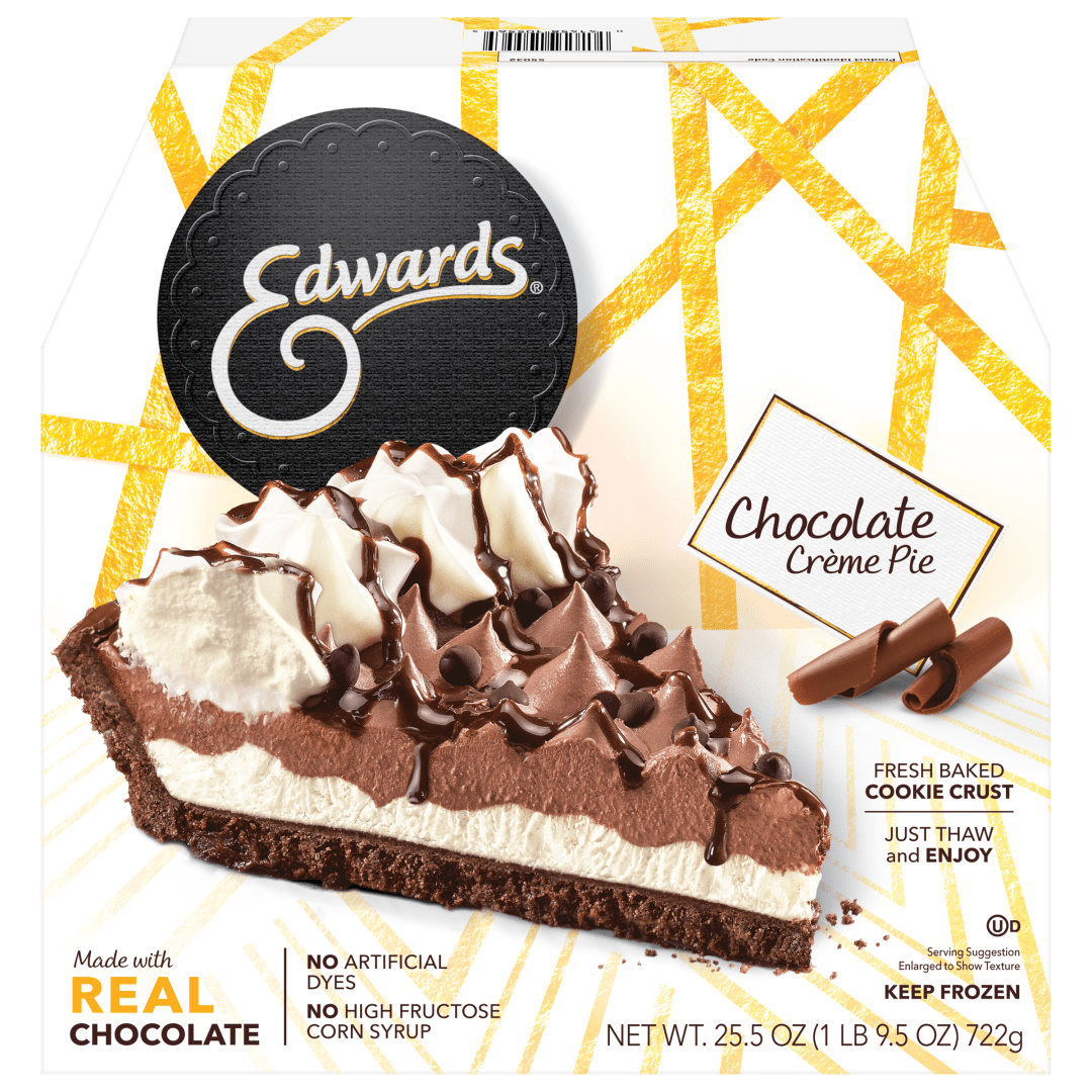 Frozen Chocolate Crème Dessert Pie