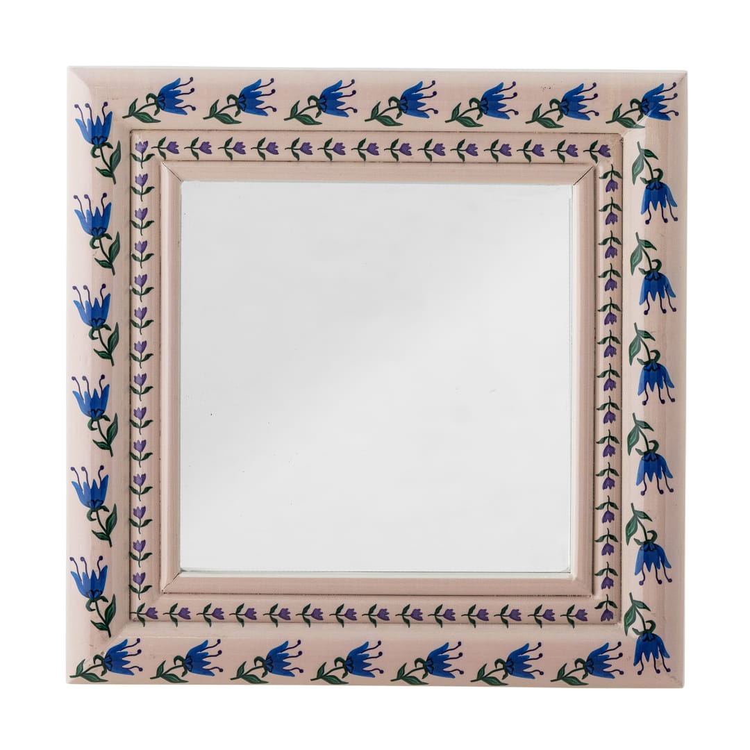 82065009 - Badia Wall Mirror, Rose, Firwood STOCK: 21