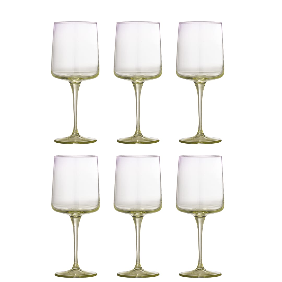 82068740 - Luciana Wine Glass, Multi, Glass STOCK: 58