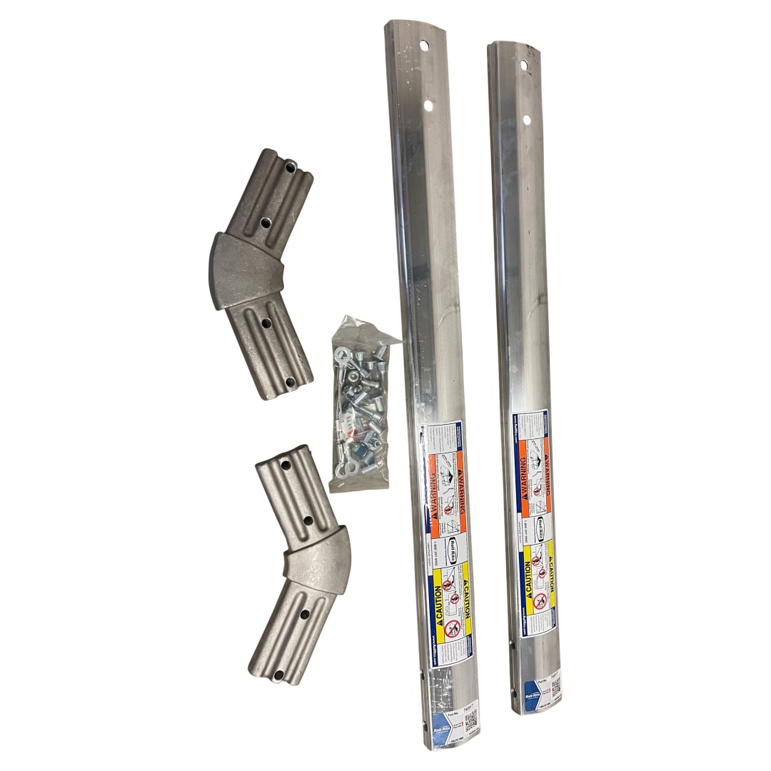 Wastebuilt® Replacement for Roll-Rite Pivot 45° Low Arm Elbow Kit with 32" Extensions