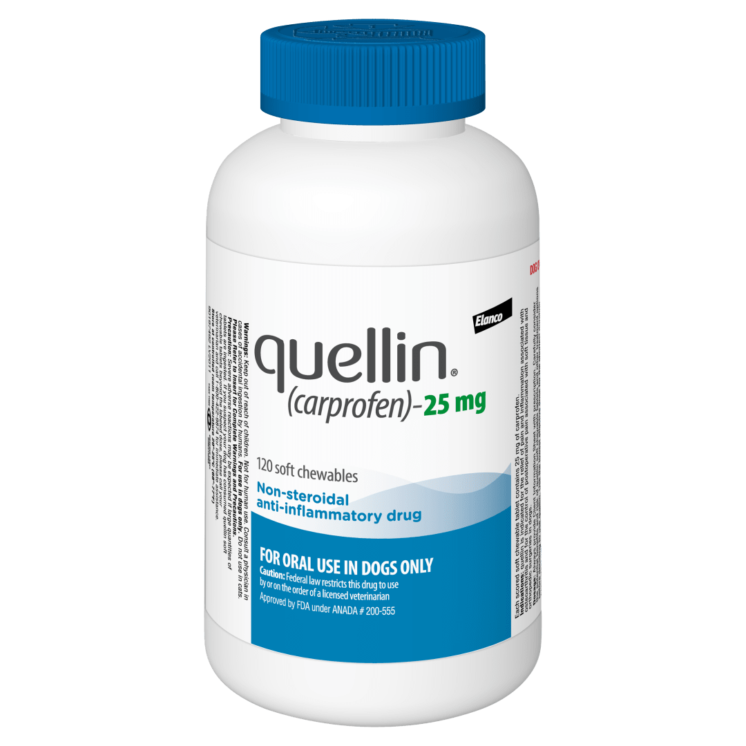 quellin Soft Chewable Tablets, 25 mg, 120 Count