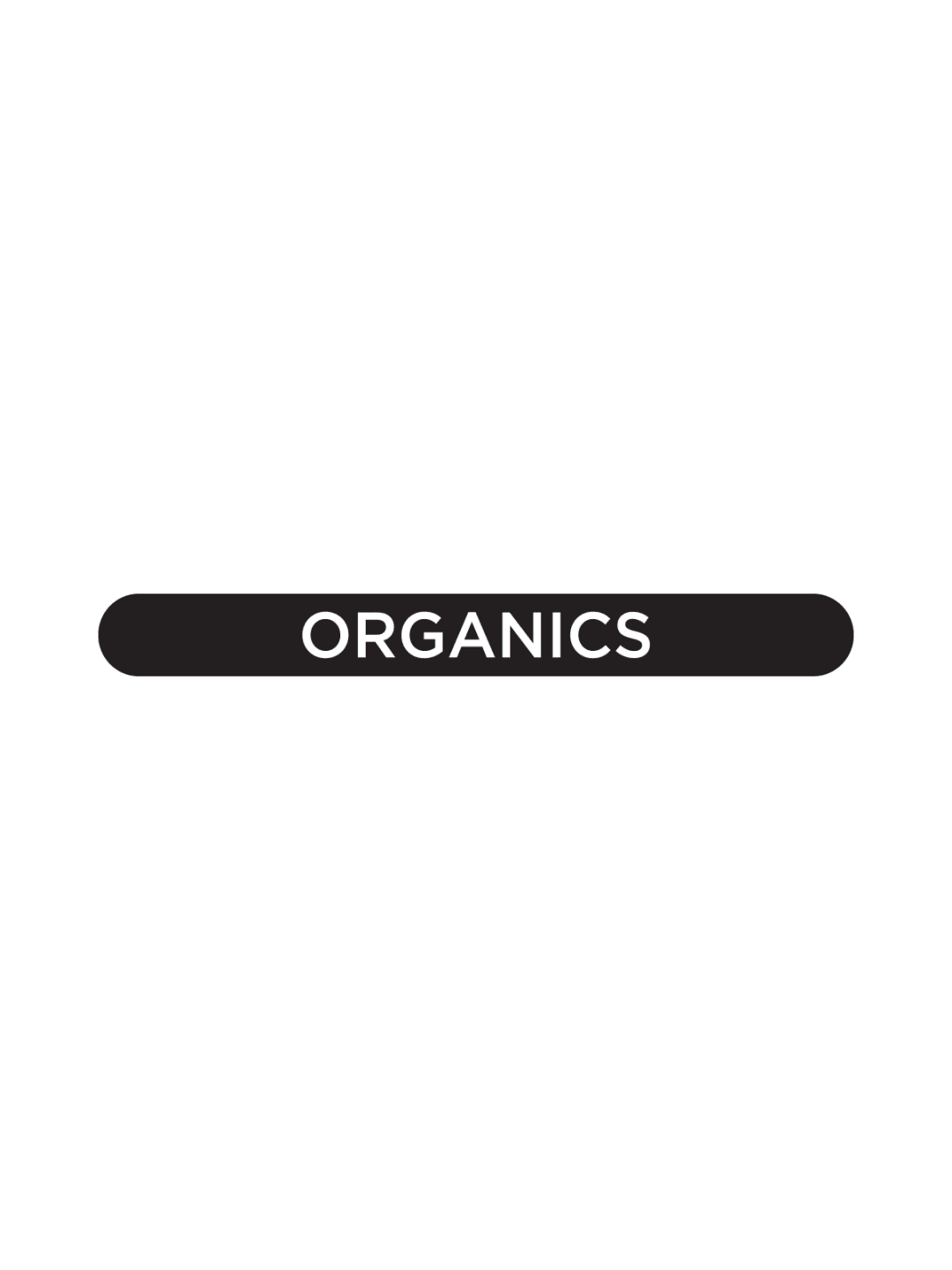  ASCEND - Label - Organics  - Black-White