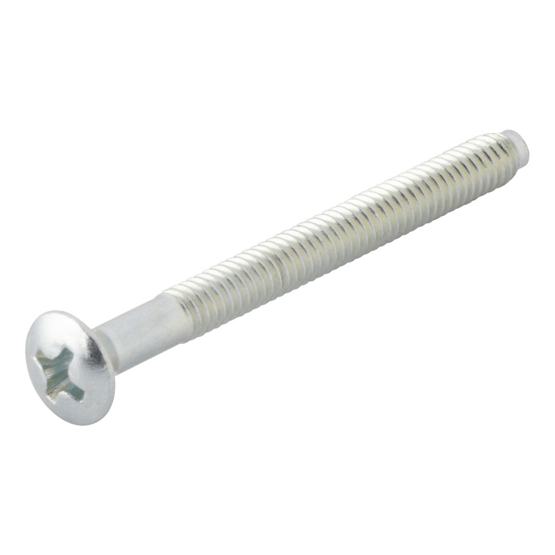 Door Screw Exterior for Thick Door in Polished Chrome or Satin Chrome Finish