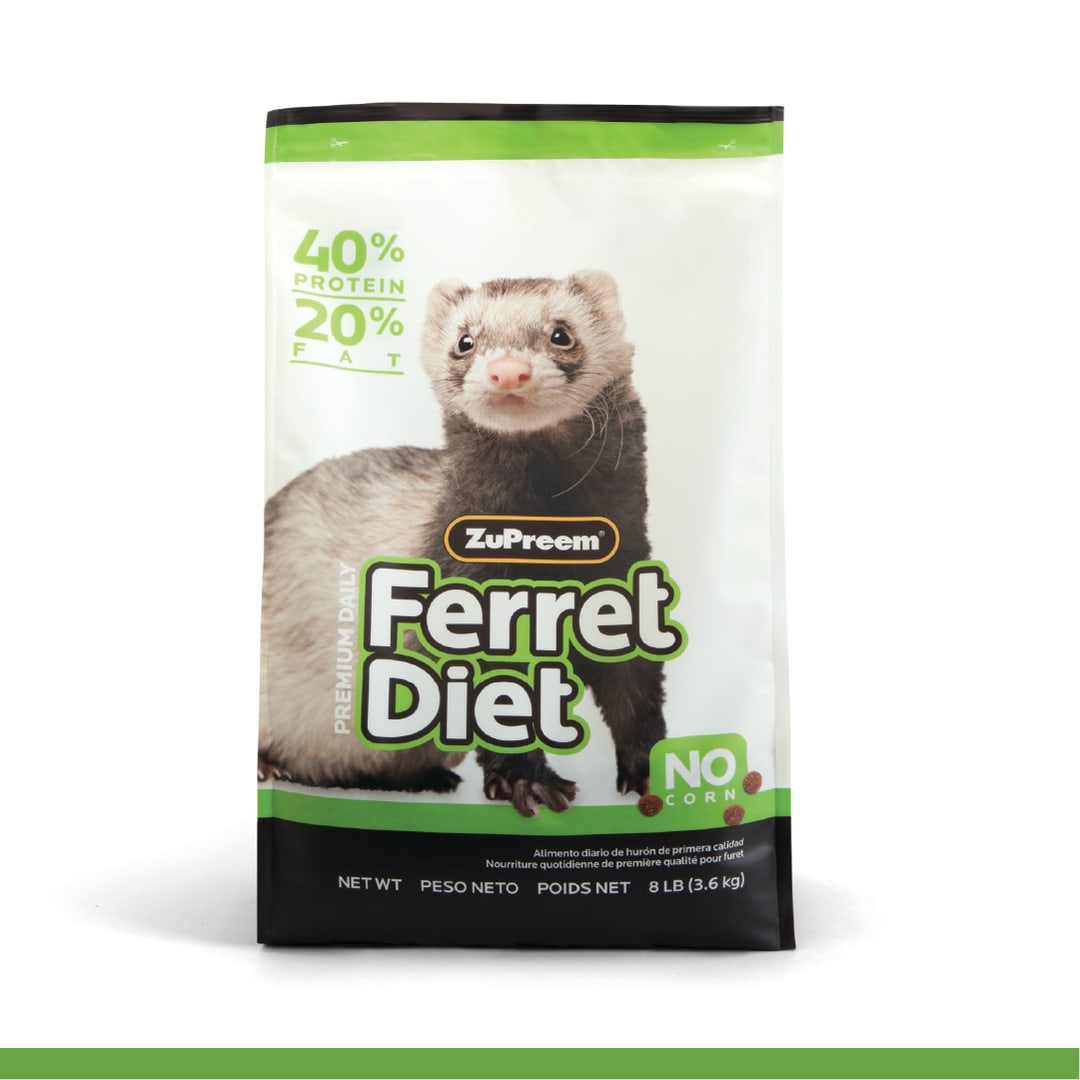 ZuPreem Premium Diet Food - Daily Food for Ferrets - Corn Free - 8 lb