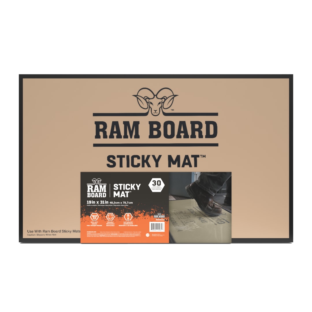 Ram Board Sticky Mat, 19" x 31"