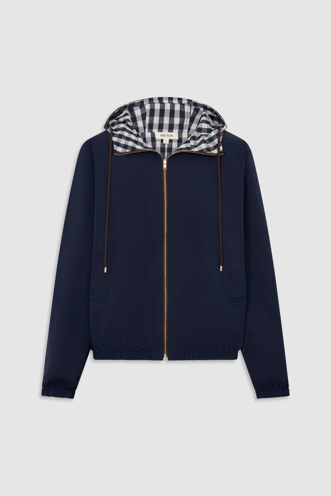 Reversible Check Windbreaker