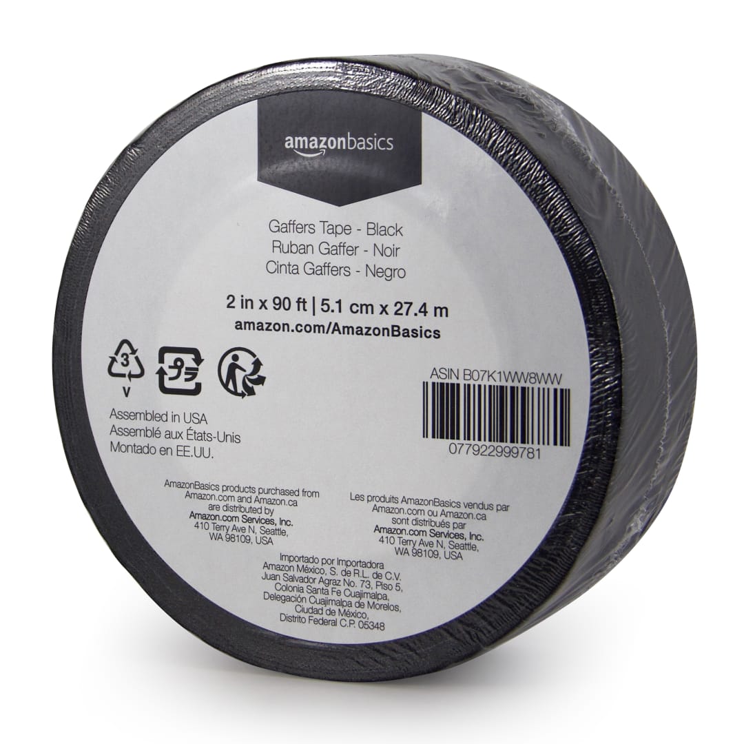 Gaffer's Tape Matte Finish Cloth Tape