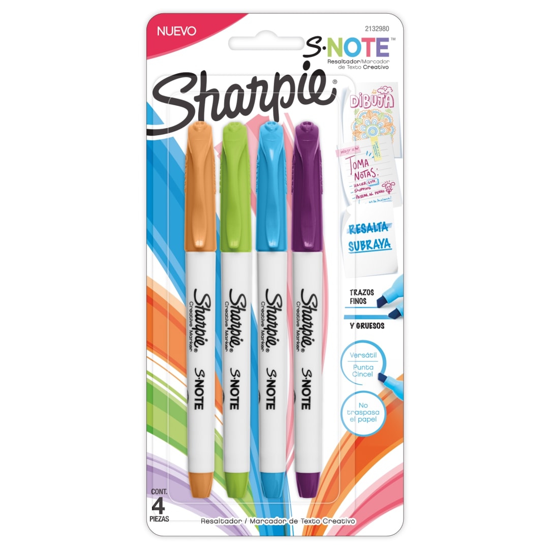 SHARPIE SNOTE CD4 ASSTD