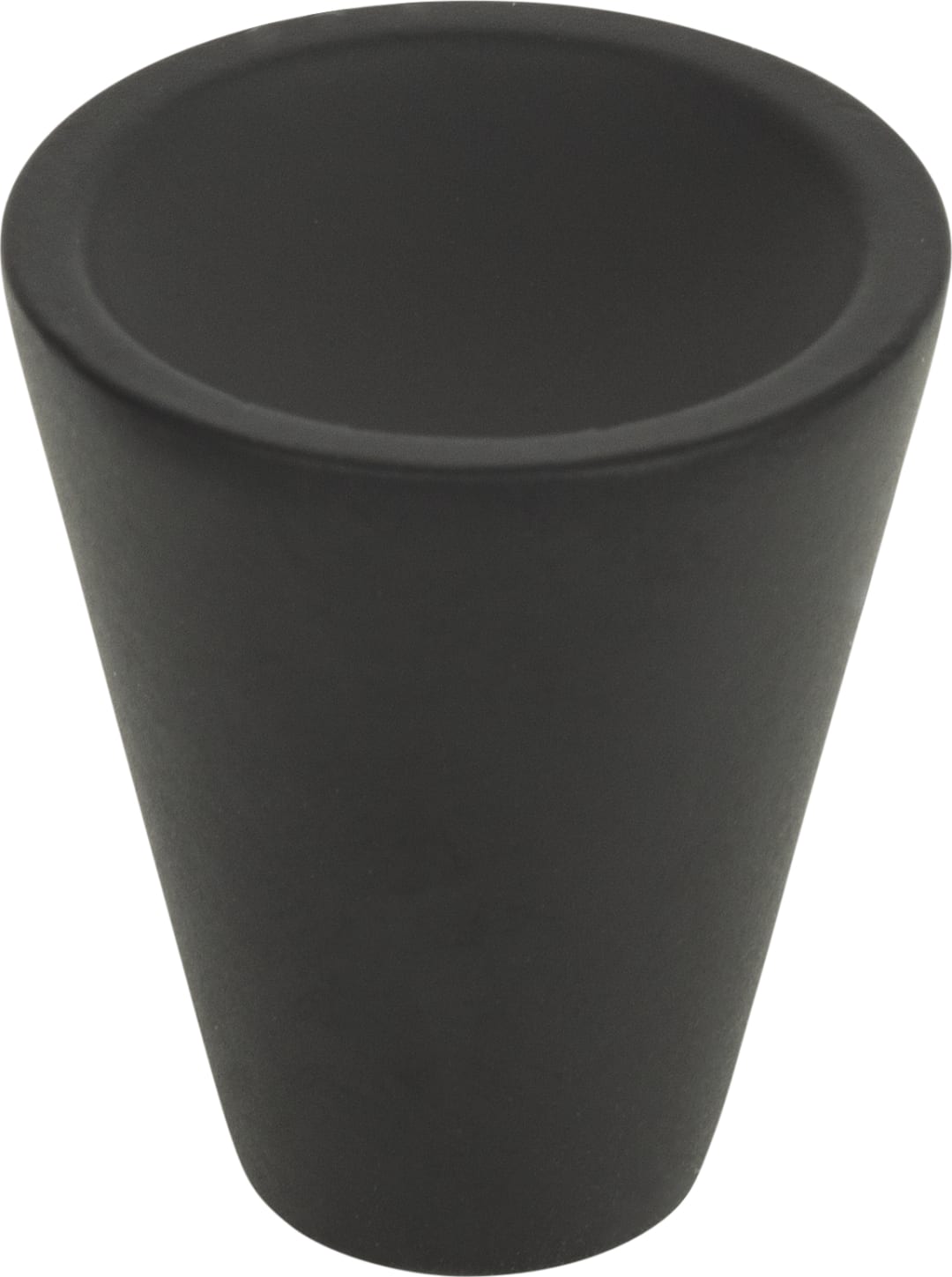 Dap Cone Knob 1 Inch Matte Black
