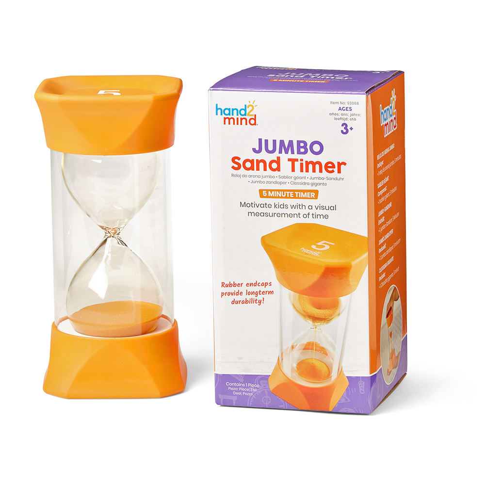 JUMBO SAND TIMER, 5 MIN