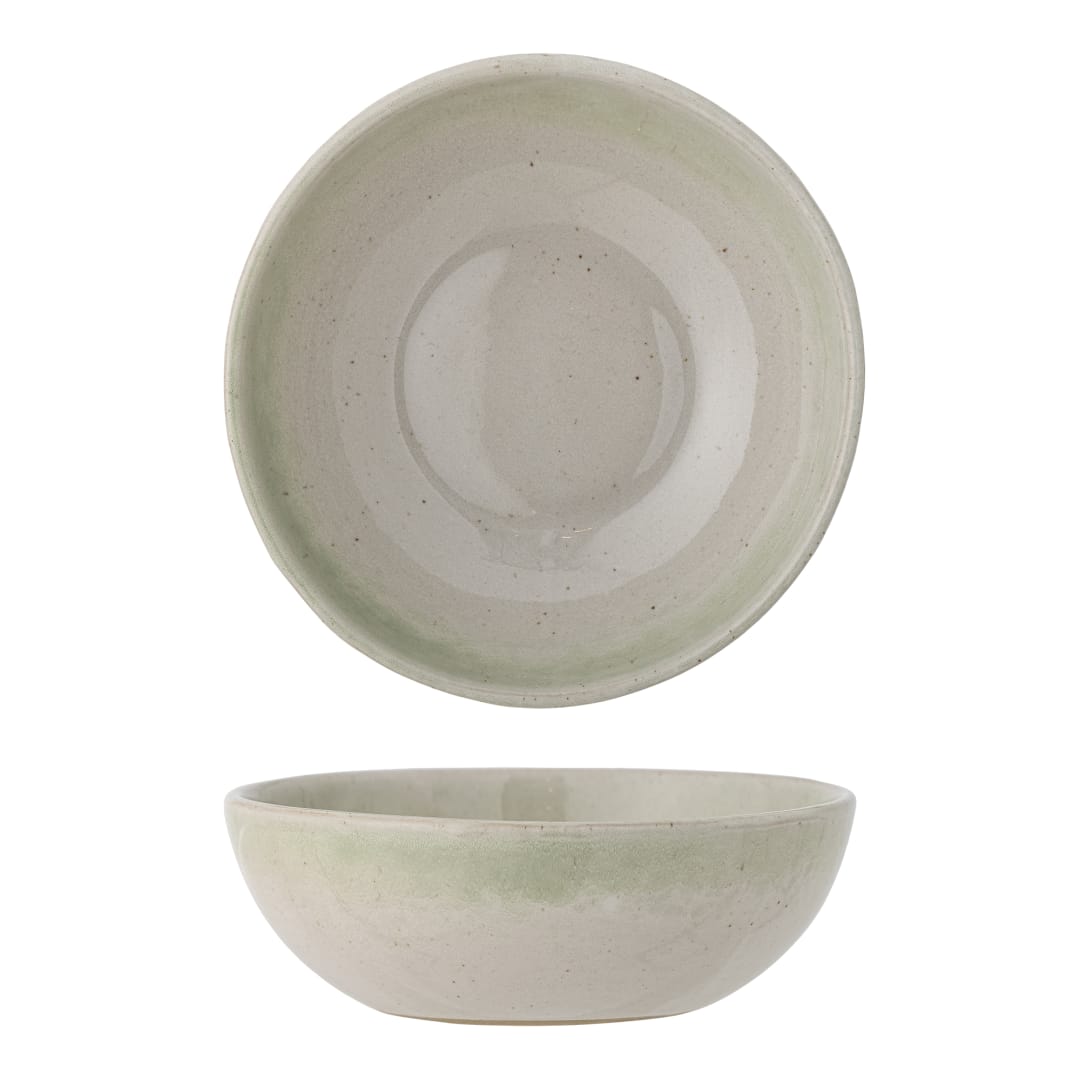 82060926 - Paula Bowl, Green, Stoneware STOCK: 273