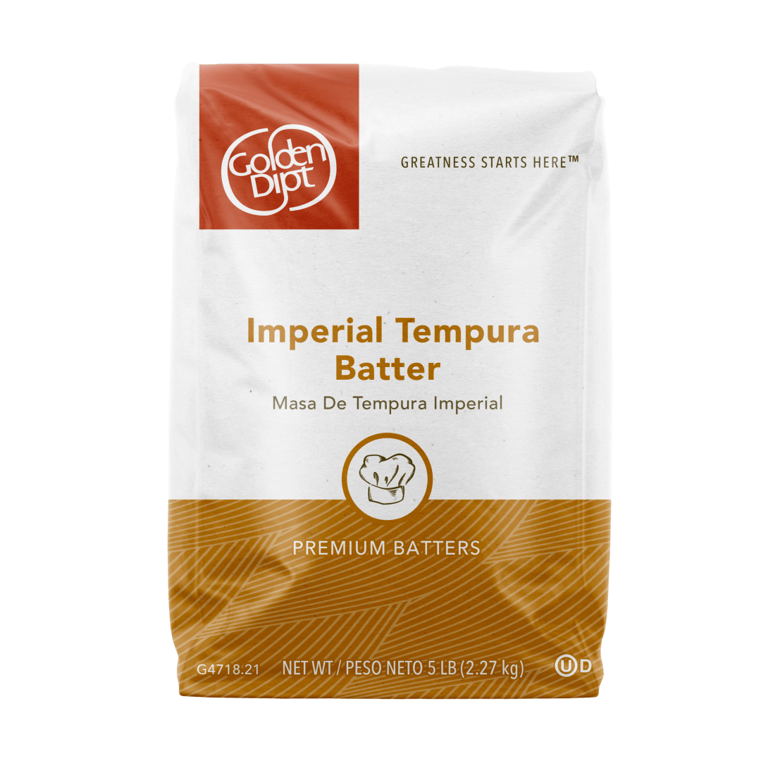 Golden Dipt Imperial Tempura Batter, 6 x 5 lb