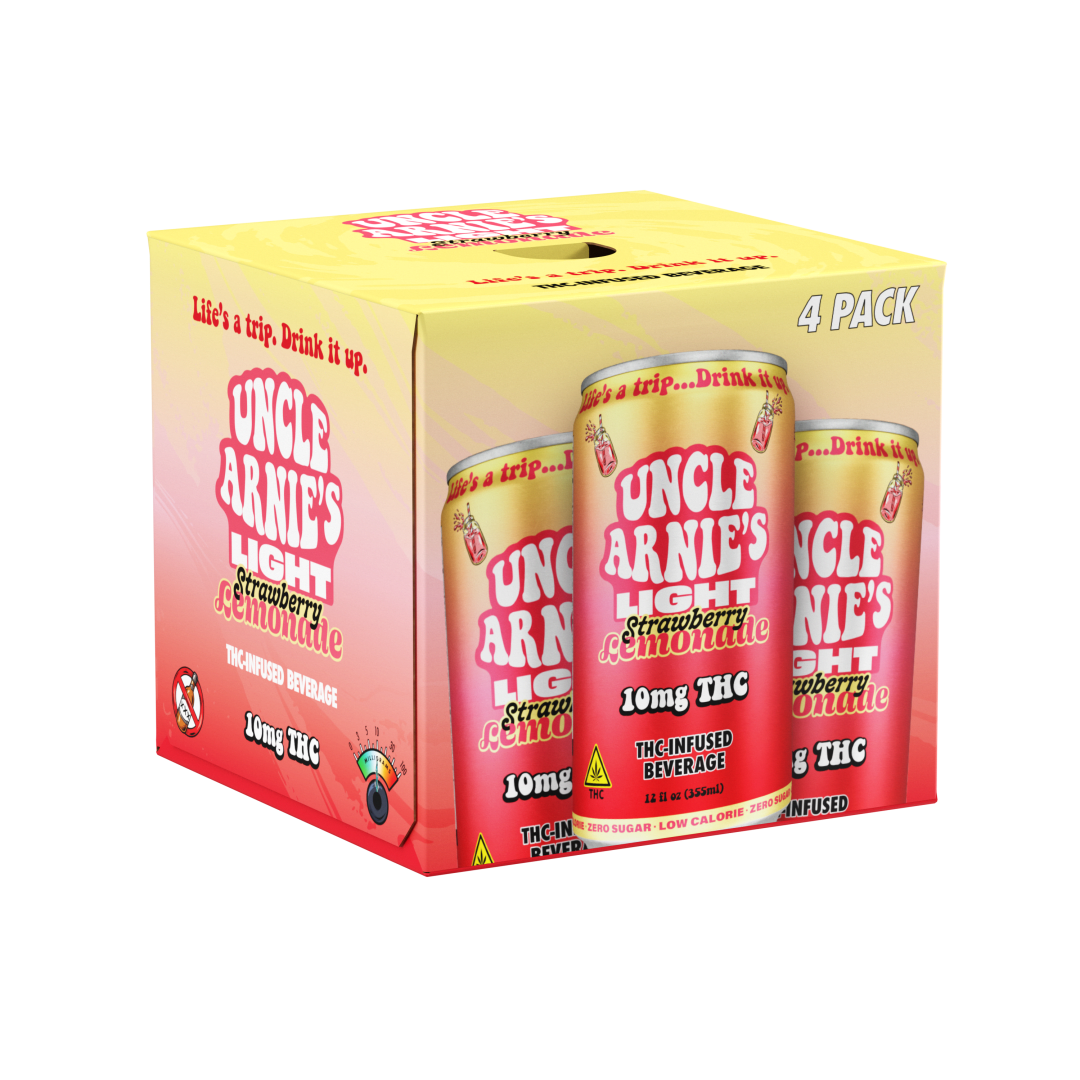 Uncle Arnie Strawberry Lemon 10MG 1S 6/4PK 12Z