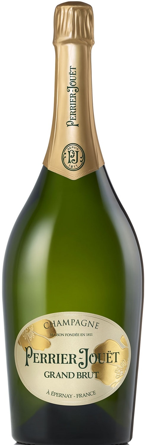 Perrier Jouet Blason Grand Brut Champagne, 1.5 L Bottle, 25 Proof