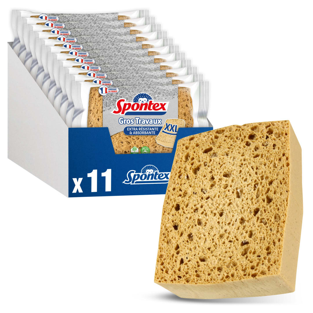 Spontex Eponge Gros Travaux case New