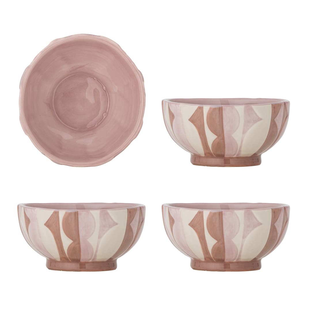 82063237 - Saul Bowl, Rose, Stoneware STOCK: 155