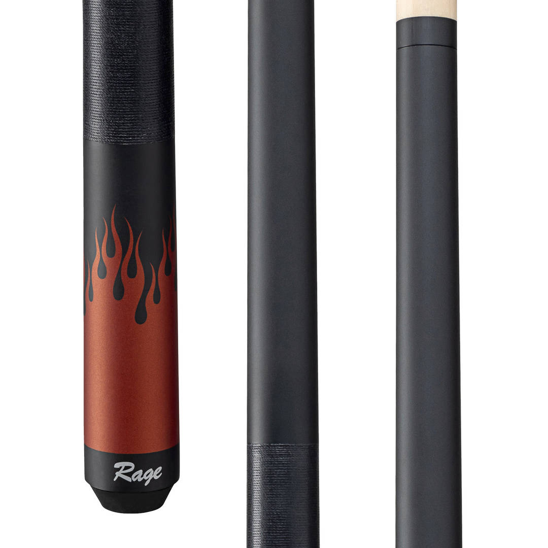 Rage Rage Black Flames Cue wit
