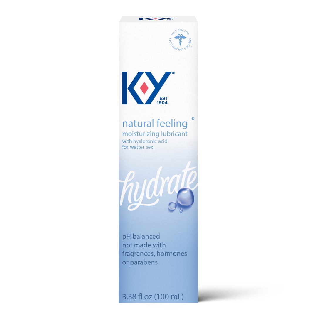 K-Y® Natural Feeling Moisture Plus Lubricant 24/3.38 oz.