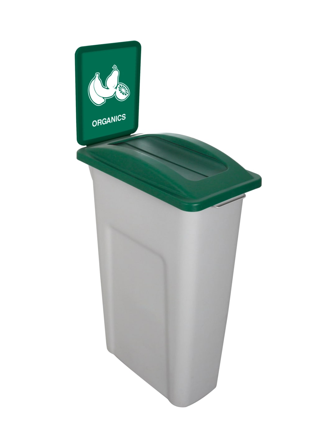 WASTE WATCHER - Single - Kit - Organics - Swing - Grey-Green