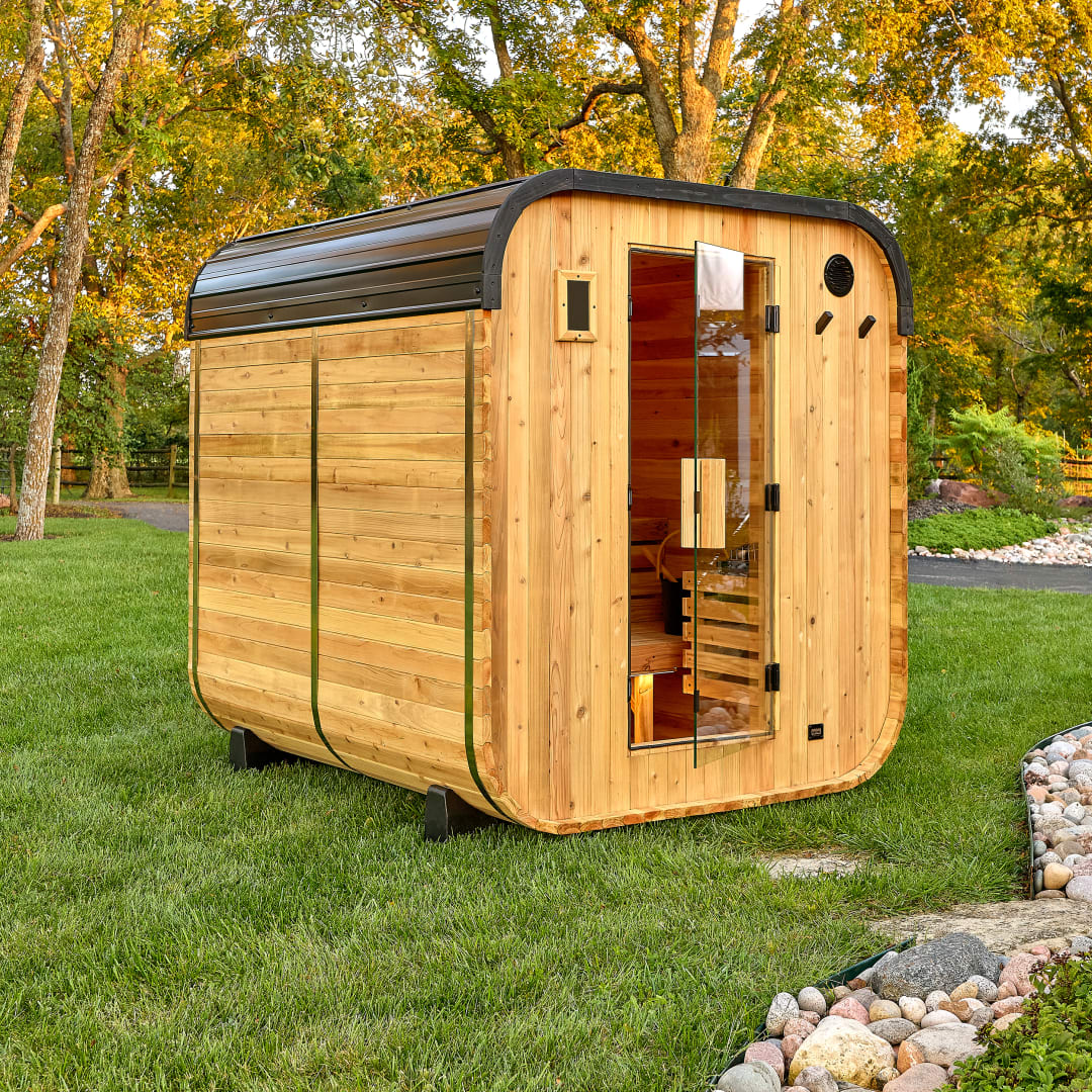 Lennon 4-6 Person Outdoor Cube Sauna