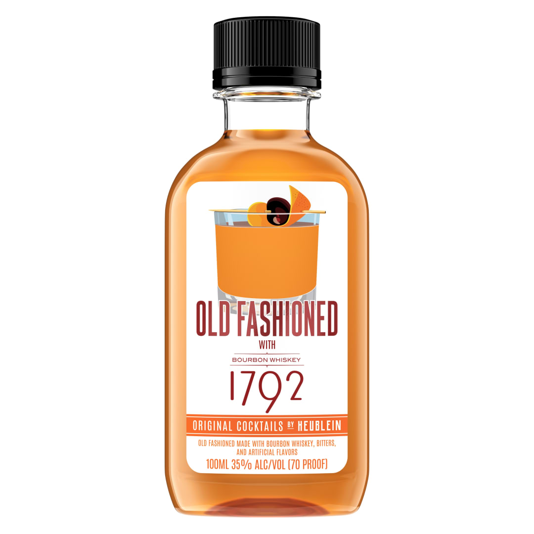 Heublein 1792 Old Fashioned Cocktails 100ml 40 Proof