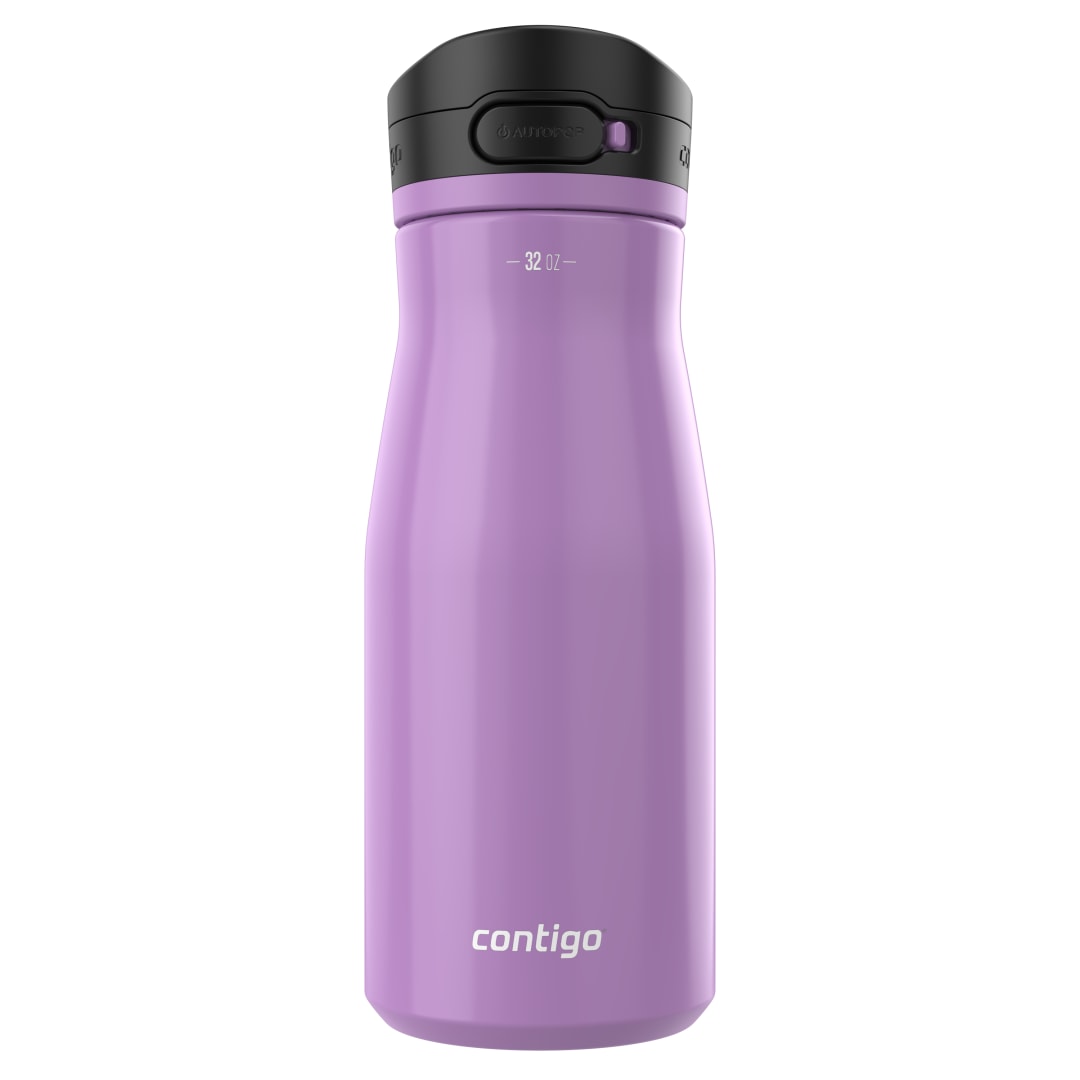 Contigo® Botella de Agua Jackson Chill 2.0, de Acero Inoxidable, con Tapa AUTOPOP, 946 ml, Morado