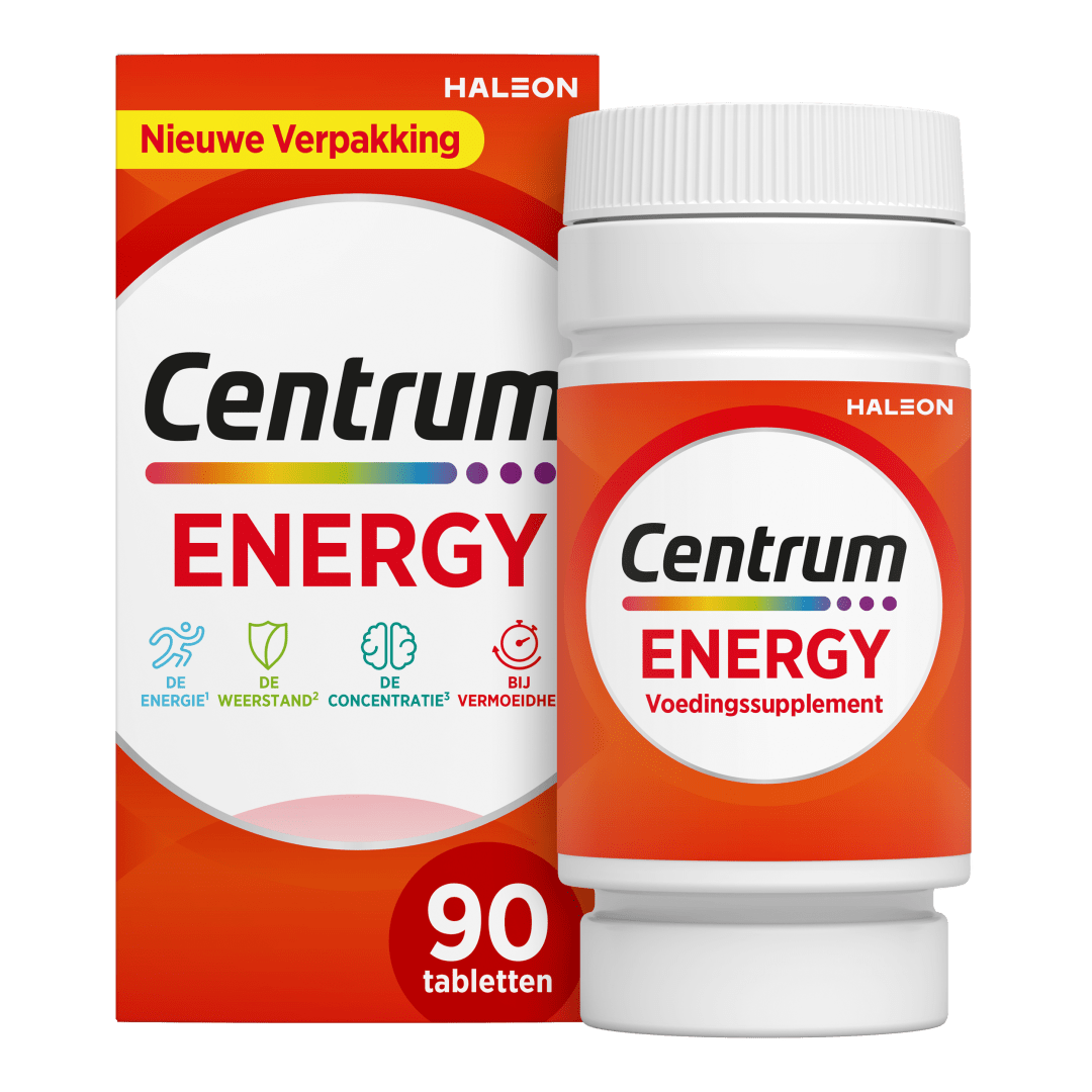 Centrum Energy Multivitaminen  Tabletten, 90 stuks