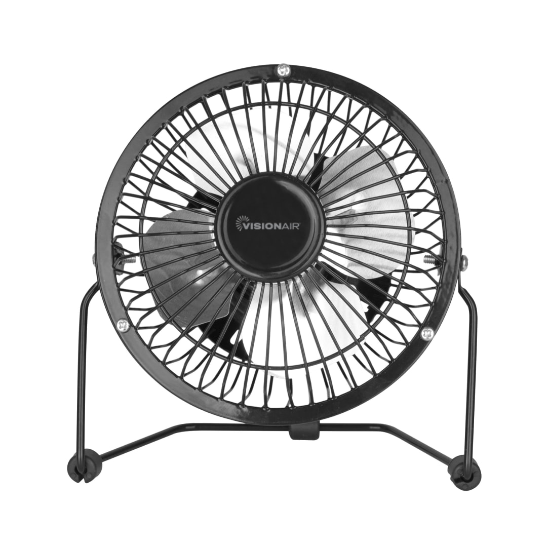 4" USB Table Fan with 360° Tilting Head