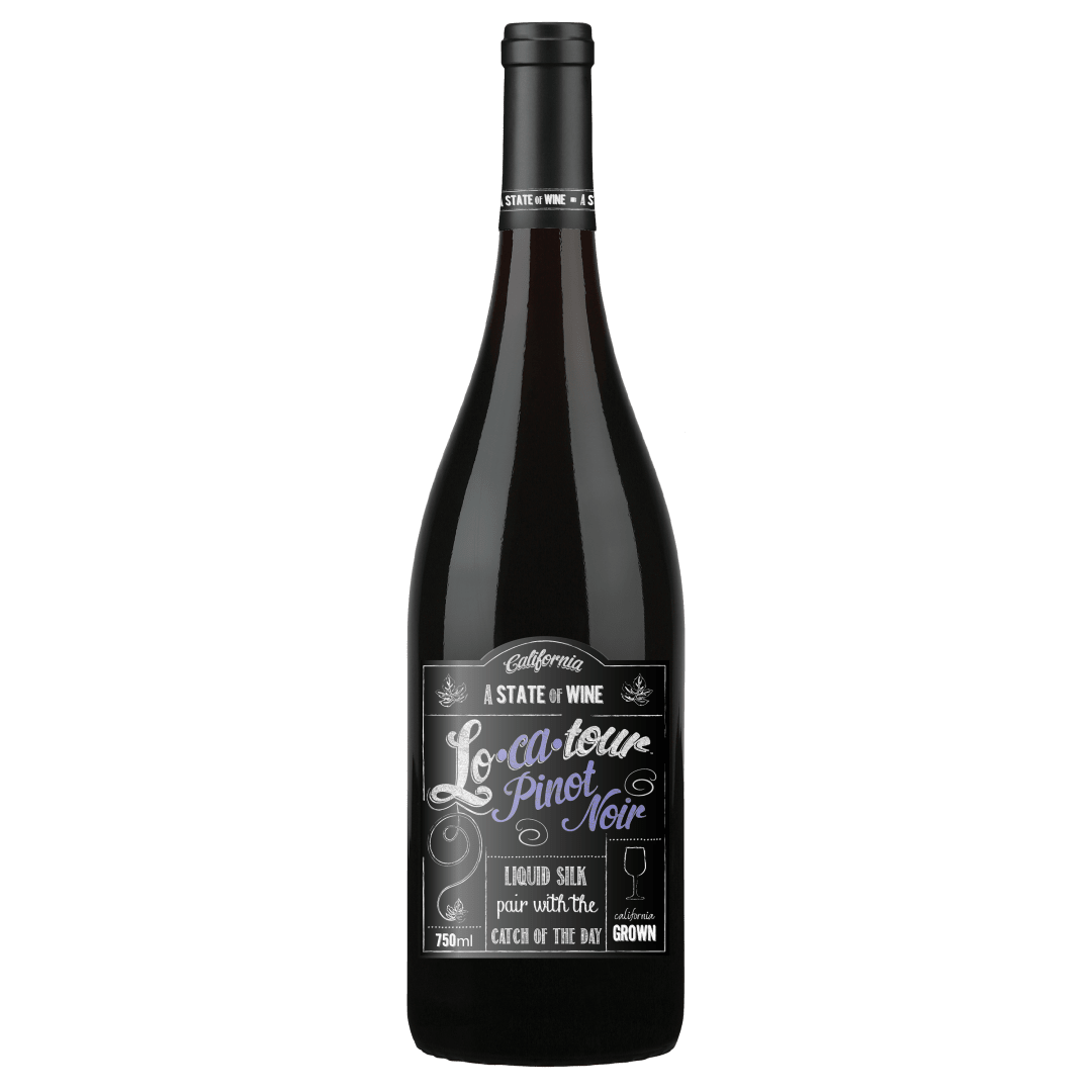 Locatour Pinot Noir Red Wine, California, 750mL, 13.5% ABV
