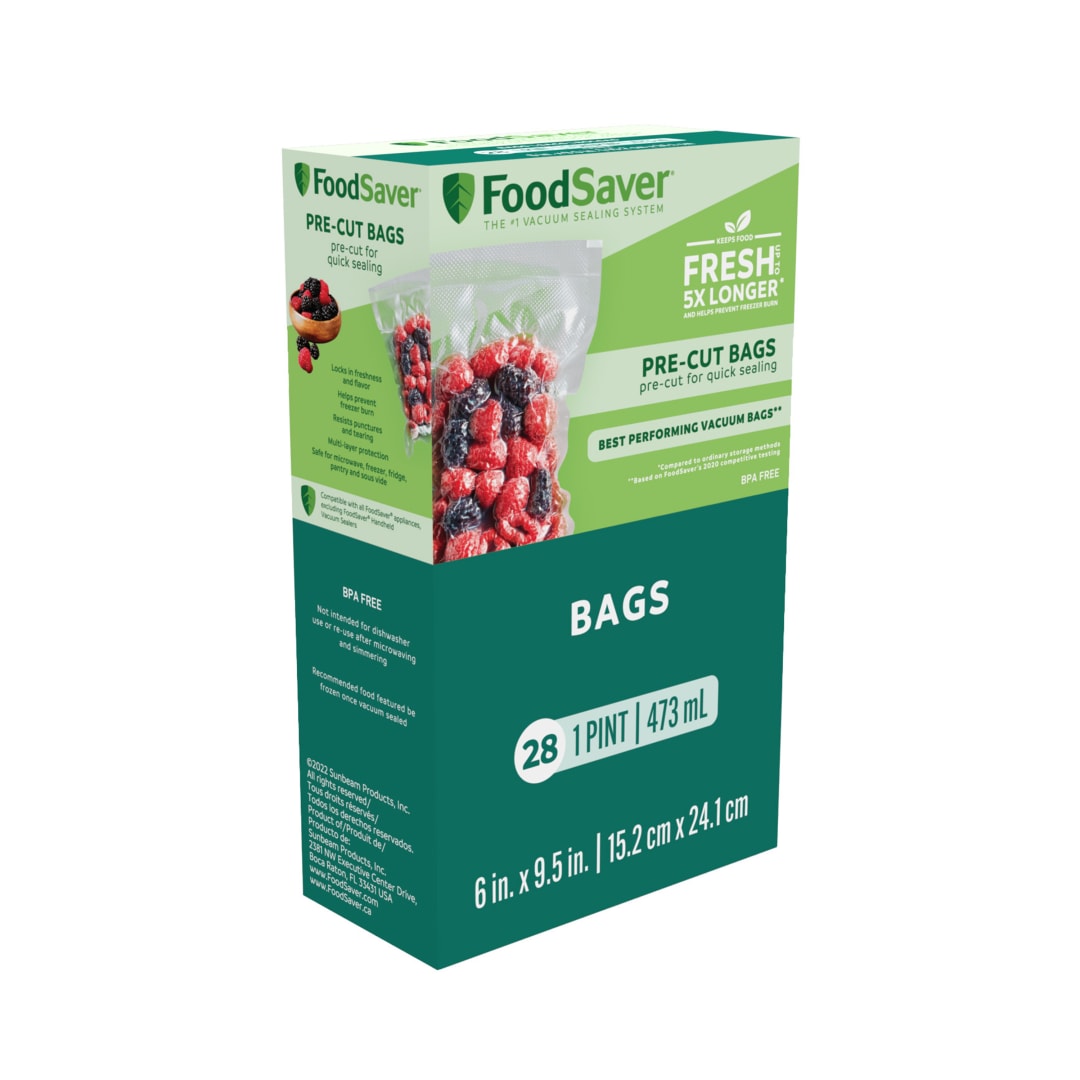 FoodSaver® Pint Vacuum Seal Bags, 28 Count