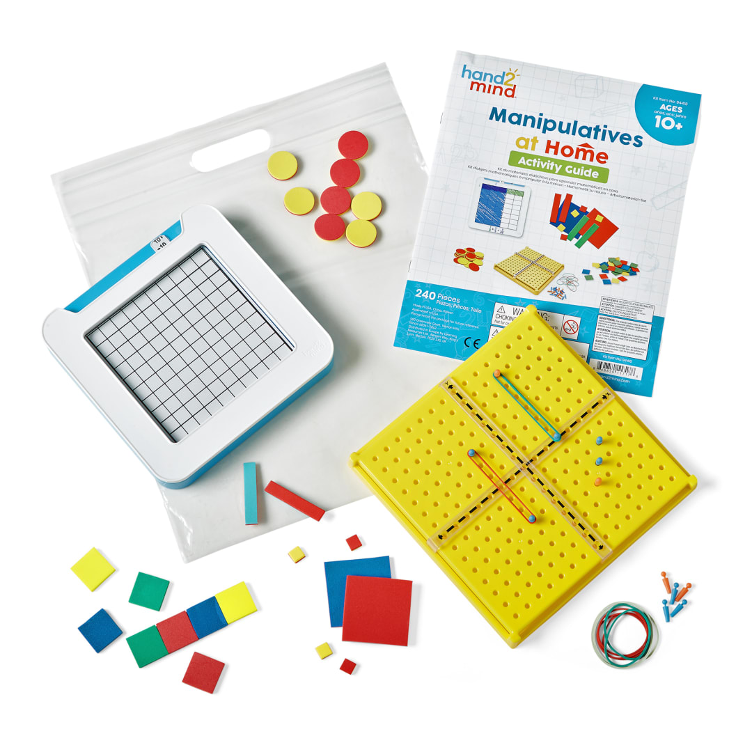 MANIPULATIVES AT HOME KIT, GRADES 6-8