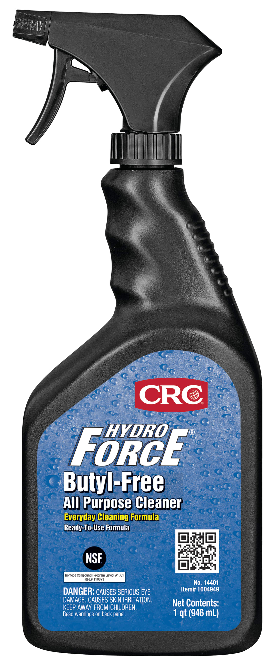 CRC HydroForce Butyl-Free All Purpose Cleaner 1X32OZ