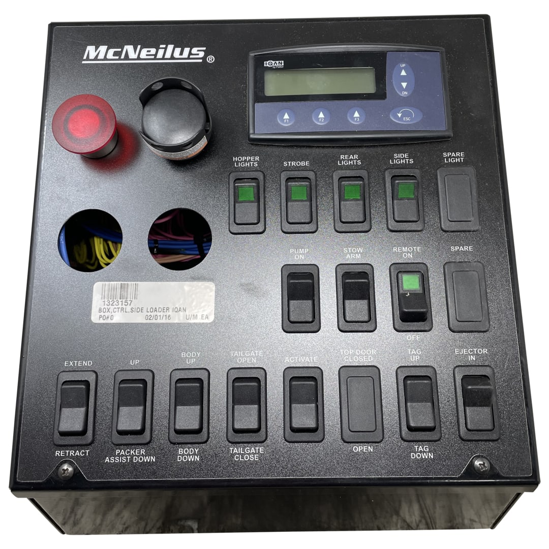 Wastebuilt® Replacement for McNeilus Control Box, Side Loader, IQAN
