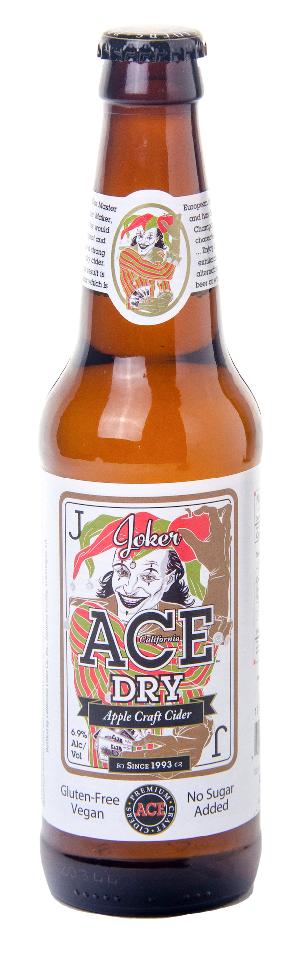 ACE Joker DRY Cider 12 oz Bottle