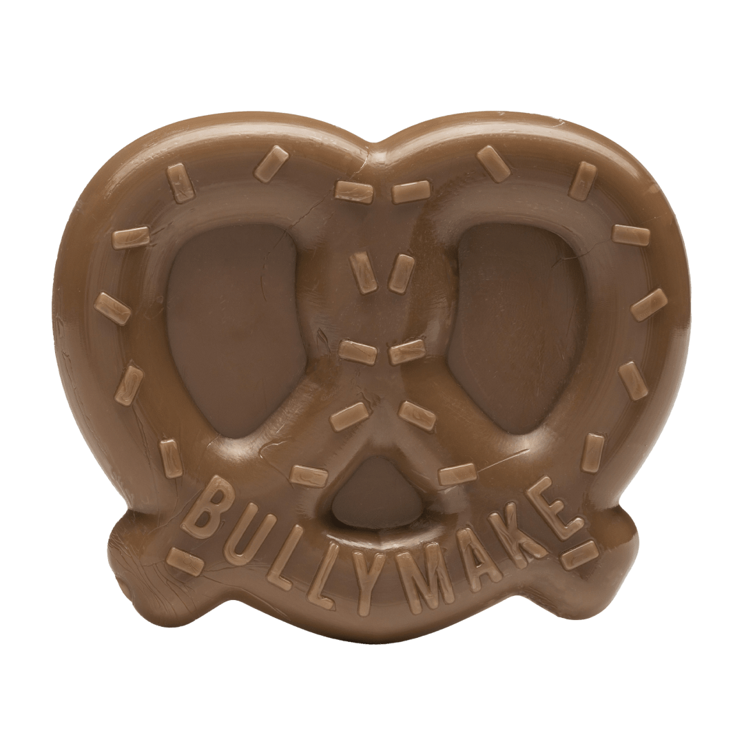 BULLYMAKE Tough Chew Brown Pretzel - Unflavored